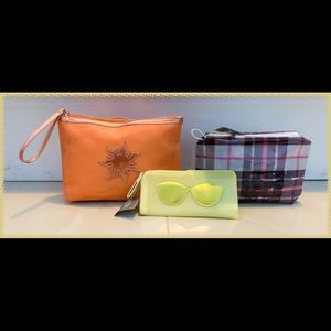 BNWTS-1-X LG MAKEUP CASE-1-MEDUIM MAKEUP CASE & 1-